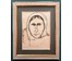 Щемелёв Л.Д "Анюта", 1972г. Карандаш, мелок. Разме 60х49 см. с рамой. № 2515 (артикул №2515) - фото №2