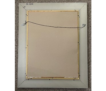 Акулов В.И "Натюрморт с цветами", 2008г. Холст, масло. Размер 41х55 см., с рамой 57,5х71 см. № 2527 (артикул №2527) - фото №4
