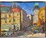 Кудревич Р.В - Народный художник. "Городской пейзаж", ДВП, масло.Размер 80х100 см. № 2539 (артикул №2539) - фото №4