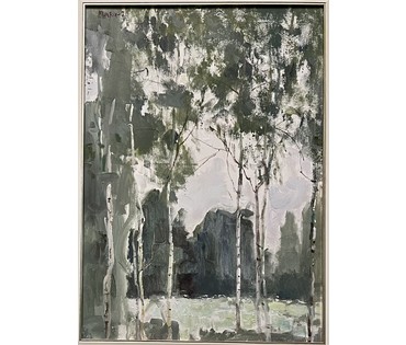 Мара Алесь (Марочкин А.А) "Светлы дзень",2021г. Холст, масло.Размер 50х75 см. № 2542 (артикул №2542) - фото №2