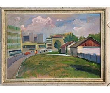 Варламов В.М. "Минск строится" 1975 год. (артикул №130) - фото №1