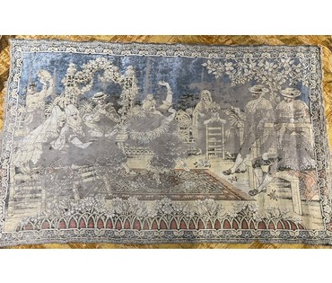 Почицкий В.В (dr.Klein) Персидский Ковёр, "Танец", размер 115х1180 см. № 2575 (артикул №2575) - фото №2