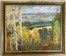 Ландарский Р.Е "Мой родный кут",2019г. Холст, масло. Размер с рамой 83х70см. № 2615 (артикул №2615) - фото №1