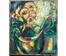 Клименко А.И "Цветы в зелёной вазе", 2002г. Холст, масло. Размер 75х65 см. № 2635 (артикул №2635) - фото №3