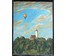 Коктев А.А "Полёт над Заславлем", 1985г. Холст, масло. Размер 80х60 см. № 2637 (артикул №2637) - фото №4