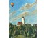 Коктев А.А "Полёт над Заславлем", 1985г. Холст, масло. Размер 80х60 см. № 2637 (артикул №2637) - фото №5