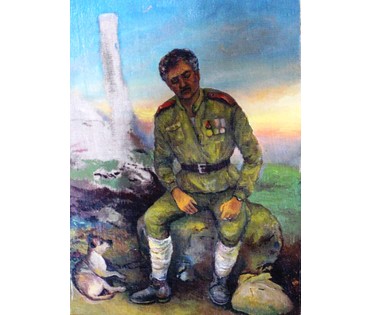 Багрянцев Э.Н. "Враги сожгли родную хату" (артикул №145) - фото №1