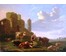 Gregoor Gillis Smak (1770-1843) "Пасторальный пейзаж". Конец 18 века. Панель красного дерева, масло, размер 60х82см (артикул №163) - фото №4