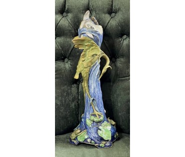 Ваза. Модерн. Ernst Wahliss. Австрия 1894-1907г.г Фарфор. Высота 55см. № 2784 (артикул №2784) - фото №1