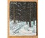 Риморович Э.Г "Зимой в лесу", 1997г. Холс, масло на картоне. Размер с рамой 43х35,5 см. № 2805 (артикул №2802) - фото №2