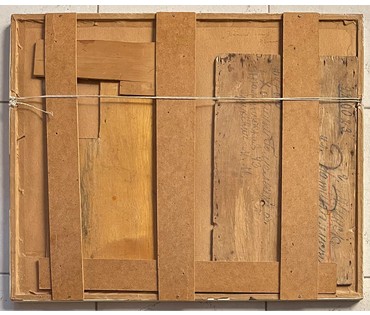 Красовский Е.Е. "Тёплый дождь", 1972г. Акварель. Размер 50,5х62,5 см. с родной рамой и паспарту. № 2837 (артикул №2837) - фото №8