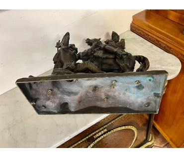Скульптура "Сражение".Европа,19 век. Бронза. Размер 41,5х40 см. № 2885 (артикул №2885) - фото №5