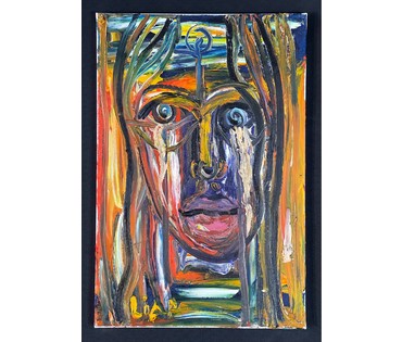 Ляпин А.В "Мария Магдалина" (Египетская) 2023г. Холст, масло.Размер 40х60 см. № 2962 (артикул №2962) - фото №1