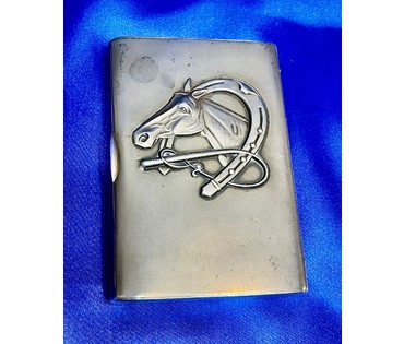 Портсигар. Царская Россия, конец 19 века. (84) Размер 11х7,5 см. № 2977 (артикул №2977) - фото №4