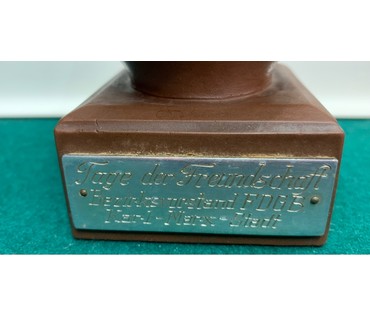 "Карл Маркс, бюст. Фарфор, Мейсен. Германия. 20 век. Высота 14см. № 3004 (артикул №3004) - фото №6