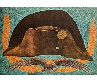Каталожный Почицкий В.В (dr.Klein Доктор Кляйн) "Шляпа Наполеона", 2011г. Холст, масло. Размер 110х150 см. № 3008 (артикул №3008) - фото №7