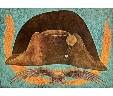 Каталожный Почицкий В.В (dr.Klein Доктор Кляйн) "Шляпа Наполеона", 2011г. Холст, масло. Размер 110х150 см. № 3008 (артикул №3008) - фото №6