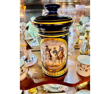 Чайница, фарфор. Париж.Франция,1807 г. Начало 19 века. Подпись художника. Высота 27 см. № 3026 (артикул №3026) - фото №4