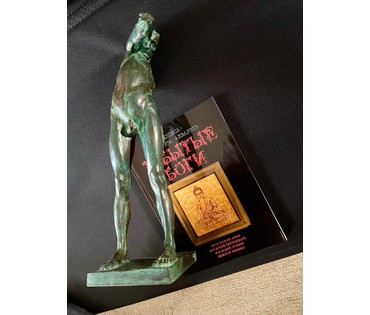 Минко В.М. Каталожная, ранняя скульптура (трансформер) "Кентавр", 1999г. Бронза. Высота 41 см. № 3083 (артикул №3083) - фото №5