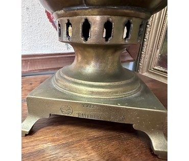 Самовар. Фабрика Баташева В.С. Россия. Тула. 19 век. Высота 50 см. № 3121 (артикул №3121) - фото №6