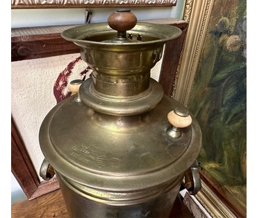 Самовар. Фабрика Баташева В.С. Россия. Тула. 19 век. Высота 50 см. № 3121 (артикул №3121) - фото №4