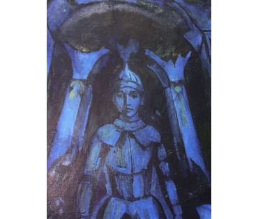 Кищенко А. М. «Отрочество». 1996 год. Холст. Масло. Размер: 100х140см; (артикул №3143) - фото №5