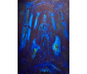 Кищенко А. М. «Отрочество». 1996 год. Холст. Масло. Размер: 100х140см; (артикул №3143) - фото №1