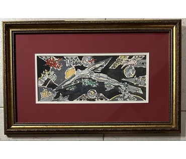Кищенко А. М. Графика. 1996год. Акварель. бумага; Размер 36х48см. № 3150 Наличие и стоимость уточняйте! (артикул №3150) - фото №1