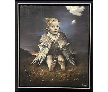 Римашевский С.В "Слёток", 2018г. Холст, масло. Размер 70х60 см. № 3171 (артикул №3171) - фото №1