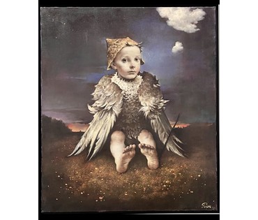 Римашевский С.В "Слёток", 2018г. Холст, масло. Размер 70х60 см. № 3171 (артикул №3171) - фото №2