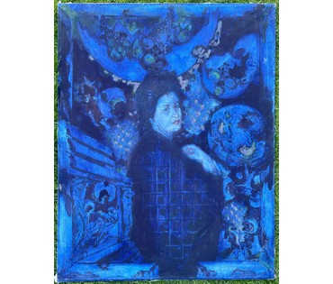 Кищенко А.М "Вселенная", 1981г. Холст, масло.Размер 120х94 см. № 3191 (артикул №3191) - фото №3
