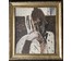 Кищенко А.М "Задумчивость", 1970 г. Холст, ДВП, масло. Размер с рамой 64х70 см. № 3215 (артикул №3215) - фото №1