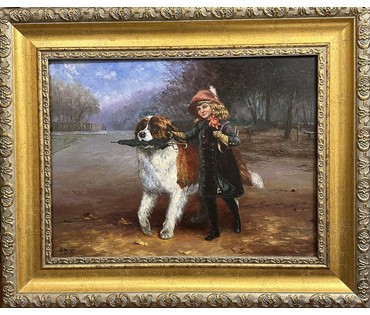 Живопись, Европа, 2015г. Холст, масло. Размер с рамой 53,5х44 см. № 3577 (артикул №3577) - фото №2