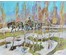 Поплавский Г.Г "Весенние проталины", 2012г. Холст, акрил. Размер с рамой 70х60 см. № 3610 (артикул №3610) - фото №2