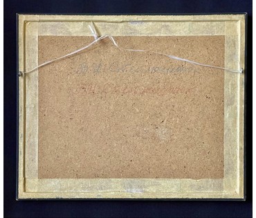 Стельмашонок В.И. Этюд. Картон, масло. Размер с рамой и паспарту 22х27 см. № 3627 (артикул №3627) - фото №5