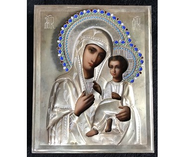 Венчальная пара, Прибалтика, конец 19ого-начало 20ого в. 84ая проба. (артикул №95) - фото №2