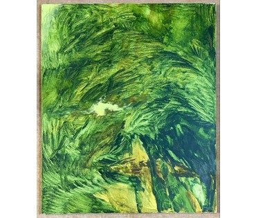 Песин Валерий "Над лесом", 2016г. Холст, масло. Размер 120х100 см. № 3711 (артикул №3711) - фото №2