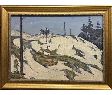 Дударенко Л.А "Дюны", 1965г. Картон, масло. Размер с рамой 84х64 см. № 3733 (артикул №3733) - фото №1