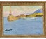 Козловский А.С "Пейзаж с маяком.Средиземное море", 2009г. Холст, масло. Размер с рамой 94,5х74 см. № 3740 (артикул №3740) - фото №1