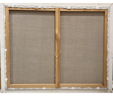 Козловский А.С "Утро туманное", 1973г. Холст, масло. Размер с рамой 107,5х88 см. № 3742 (артикул №3742) - фото №2