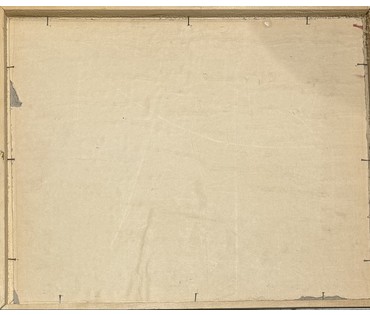 Козловский А.С "Осень", 1977г. Картон, масло. Размер с рамой 42,5х52,5 см. № 3758 (артикул №3757) - фото №2