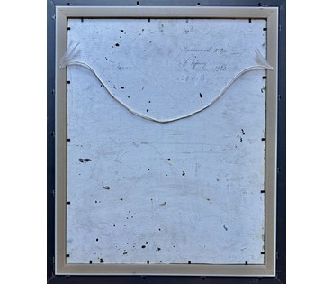 Маслеников П.В "В Крыму", 1982г. Картон, масло. Размер с рамой 54х63,5 см. № 3788 (артикул №3788) - фото №8