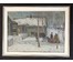 Козловский А.С "Разговор",1985г. Картон, масло. Размер с рамой 60х80 см. № 3799 (артикул №3799) - фото №1