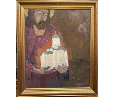 Козловский А.С. Холст, масло. 1999г. Размер с рамой 59х69 см.. № 3815 (артикул №3815) - фото №1