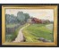 Савицкий В.Н "Переселка", 1952г. Картон, масло. Размер с рамой 40х55,5 см. № 3860 (артикул №3860) - фото №1