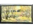 Цудик Н.М "Вечар у Бараўлянах", 1991г. ДВП, масло. Размер с родной рамой 28,5х46 см. № 3877 (артикул №3877) - фото №5