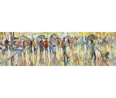 Семенихин И.И "Мулен Руж", 2007 г. Холст, масло. Размер с рамой 143х112 см. № 4078 (артикул №4078) - фото №8