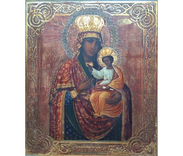 Икона "Черниговская Богоматерь". Москва, 19ый век №157