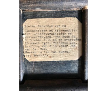 Pieter Gerardus van Os (1776-1839). "Сельский пейзаж". Голландия. Начало 19 века. (артикул №222) - фото №7