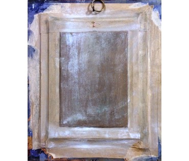 Картина "Весенний пейзаж". Baues Ludovic(1864-1937); Бельгия (артикул №245) - фото №3
